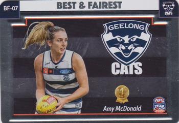 2023 AFLW TeamCoach - Best & Fairest Silver #BF7 Geelong Cats Front